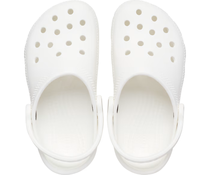 Crocs Toddler Classic Clog - White ALT120