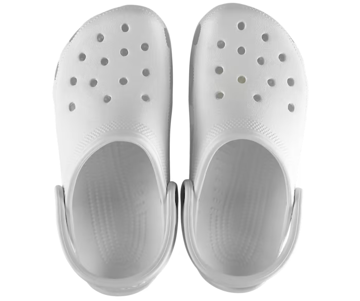 Crocs Kids' Classic Clog - White ALT120