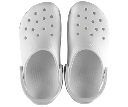 Crocs Kids' Classic Clog - White ALT120