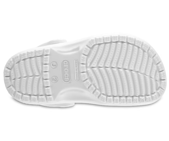 Crocs Kids' Classic Clog - White ALT130
