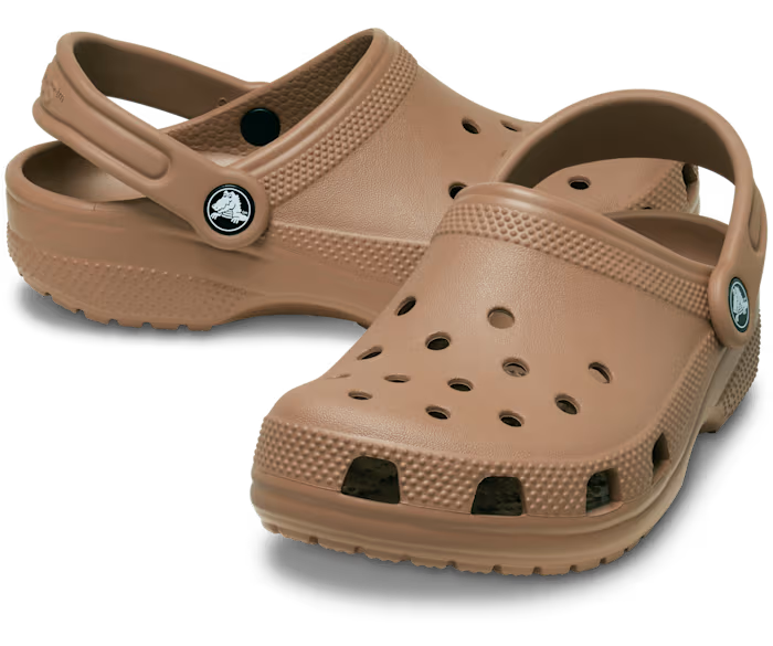 Crocs Kids' Classic Clog - Milk Chocolate ALT110