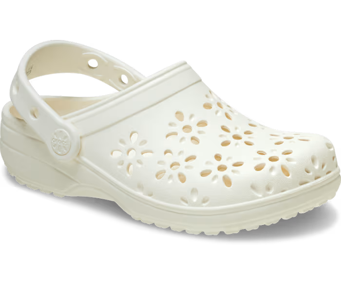 Crocs Kids' Classic Floral Cut-Out Clog ALT140