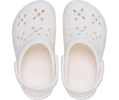 Crocs Toddler Classic Floral Cut-Out Clog ALT120