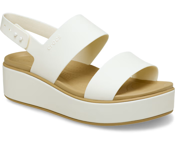 Crocs Brooklyn Low Wedge Matte Wrap Sandal ALT140