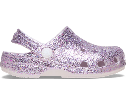 Crocs Toddler Classic Chunky Glitter Clog ALT100