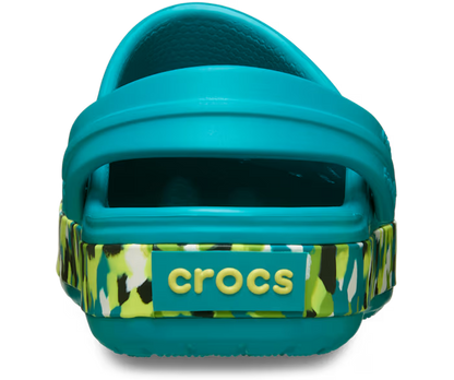Crocs Kids' Crocband Glow Confetti Band Clog ALT160