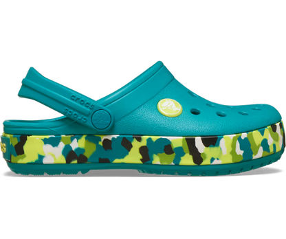 Crocs Toddler Crocband Glow Confetti Band Clog ALT100