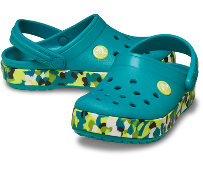 Crocs Toddler Crocband Glow Confetti Band Clog ALT110