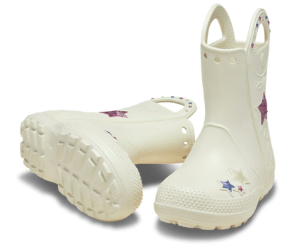 Crocs Toddler Handle It Western Metallic Boot ALT110