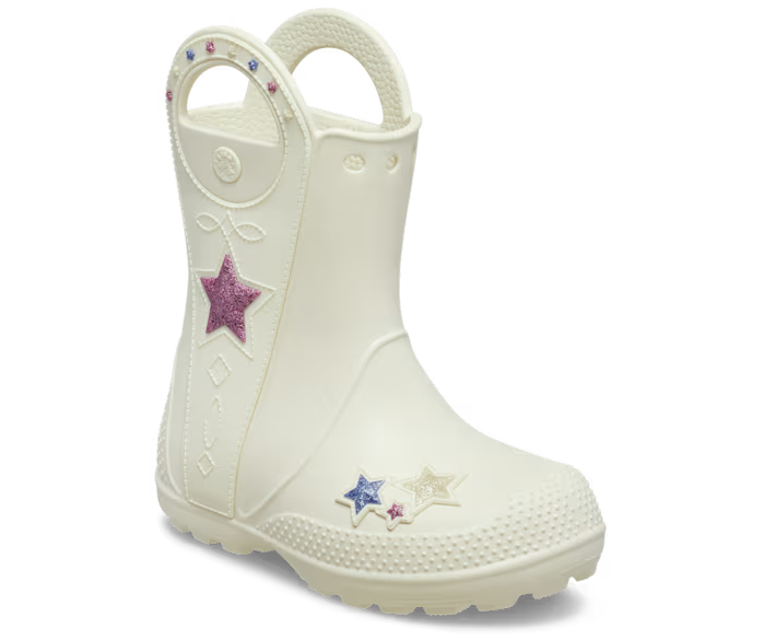 Crocs Toddler Handle It Western Metallic Boot ALT140