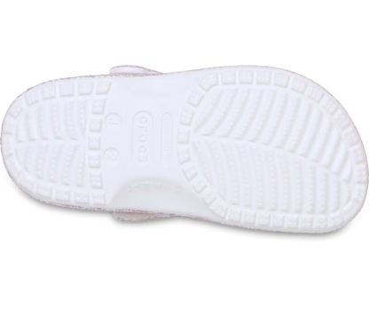 Crocs Kids' Classic Fantasy Glitter Clog ALT130
