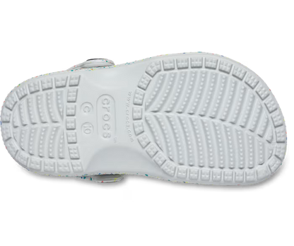 Crocs Toddler Classic Glow Paint Splatter Clog ALT130