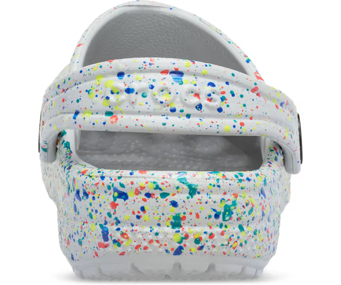 Crocs Toddler Classic Glow Paint Splatter Clog ALT160