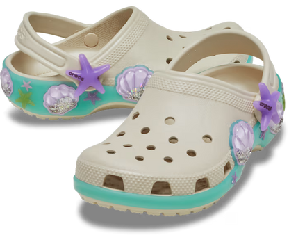 Crocs Toddler Classic Sea Sparkle Shaker Clog ALT110