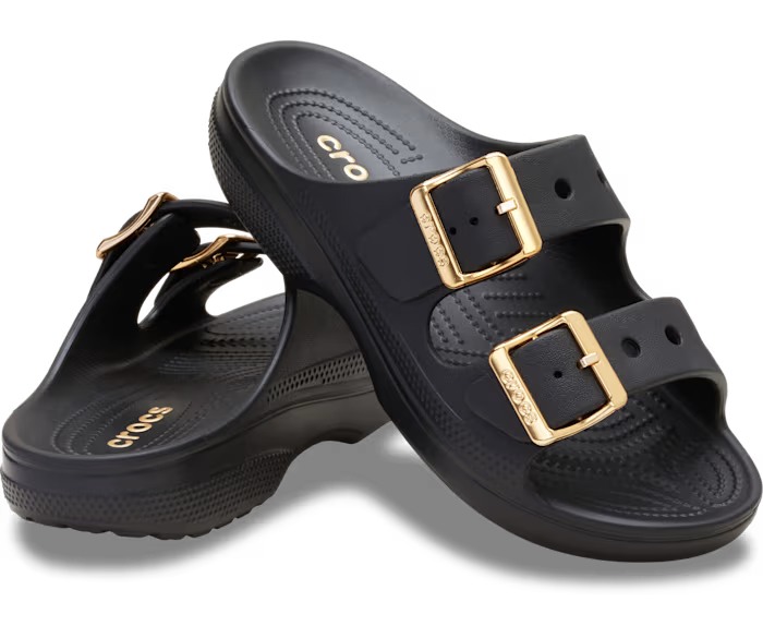 Crocs Women’s Metallic Buckle Saturday Sandal ALT110