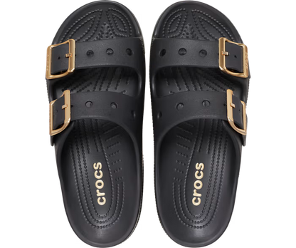 Crocs Women’s Metallic Buckle Saturday Sandal ALT120