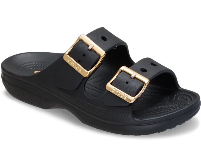 Crocs Women’s Metallic Buckle Saturday Sandal ALT140