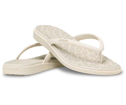 Crocs Miami Round Toe Animal Flip ALT110