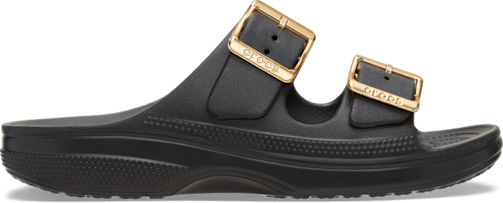 Women’s Metallic Buckle Saturday Sandal - Beige